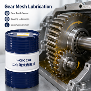 <span class=keywords><strong>Huile</strong></span> pour engrenages industriels KUNLUN L-CKC 220 ISO VG 220, 170 kg, pour boîtes de vitesses à usage moyen - Product Image 3