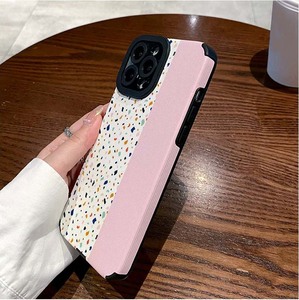 Çizgili Renkli Taş Desenli Baskılı Suni Deri TPU Cep Telefonu Kılıfı <span class=keywords><strong>iPhone</strong></span> X Xr Xs 11 12 13 14 15 16 17 18 Pro Max için - Product Image 6