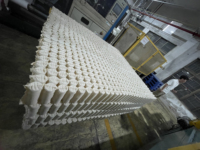 2.3mm petit lit à bobine compressé matelas canapé canapé cylindrique coton tissu poche acier inoxydable métal Tension meubles