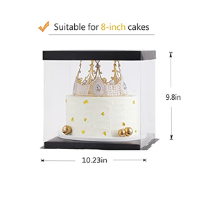 กล่องใส่เค้กใสแบบขายส่งจากโรงงานสำหรับใส่เค้กกลับบ้าน - Product Image 2