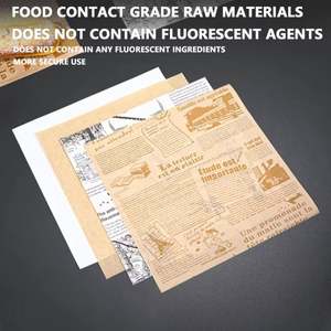 Factory Direct Sale Eco-friendly Baking <b>Paper</b> <b>Roll</b> Greaseproof 40X60CM Baking <b>Paper</b> Sheets Custom logo - Product Image 4