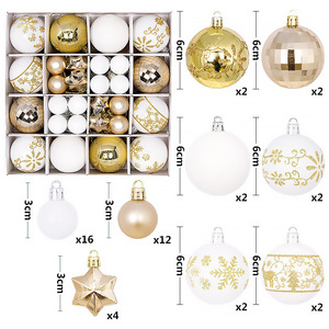 New <b>Christmas</b> Decorative Ball Pendant Creative Painted Ball <b>Christmas</b> Tree Pendant Decorated With Round <b>Christmas</b> Ball Gift <b>Box</b> - Product Image 3