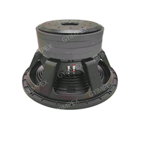 3200w Puissance nominale Manipulation Sensibilité 97dB Anneau de ferrite 330mm * 4 Meilleurs haut-parleurs audio de subwoofer de 21 pouces Bobine vocale de 7 pouces