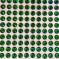 Yeux de poisson 3d Rouge 4mm 5mm 6mm Yeux argentés holographiques Yeux de pêche 3d pour leurres de pêche DIY