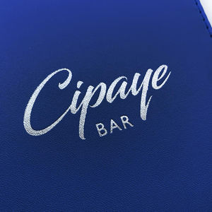 Porta Facturas Personalizado para Restaurante, Presentador de Facturas de Cuero PU con Imán - Product Image 6