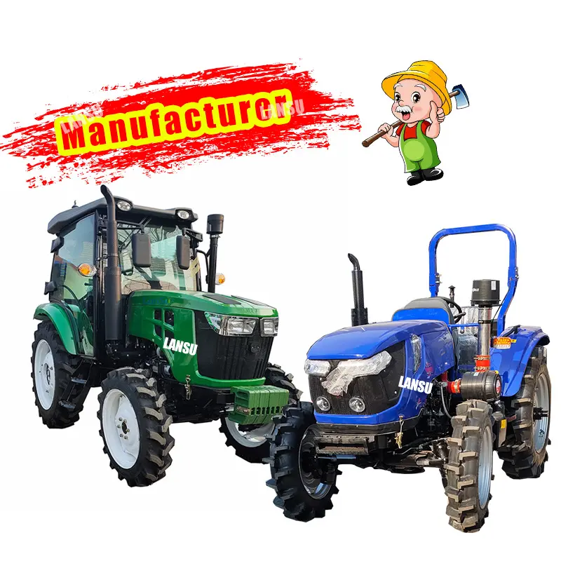 New Design Hot Koop Mini Tractor Met Ploeg Uit China Vooreindlader Tractor Helmstok Bos Tractor Harvester