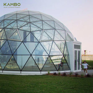 Restoran ve kahve evi için açık kabarcık evler için renkli temperli cam kubbe çadır - Product Image 4