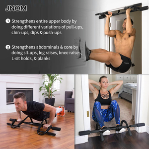 Barra per <span class=keywords><strong>trazioni</strong></span> multifunzionale <span class=keywords><strong>in</strong></span> <span class=keywords><strong>legno</strong></span> per porta e barra orizzontale da porta senza foratura - Product Image 3