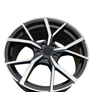 GPWYK Moyeu de roue en alliage d'aluminium à rayons multiples de 18 pouces 5X112 5X100PCD <span class=keywords><strong>Jantes</strong></span> <span class=keywords><strong>5</strong></span> trous compatibles VW <span class=keywords><strong>Polo</strong></span> Golf Passenger Car Whe - Product Image 3