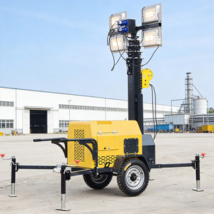 เสาไฟส่องสว่างเคลื่อนที่แบบไฮดรอลิก LED 7 เมตร สำหรับโรงงาน ขาย - Product Image 2