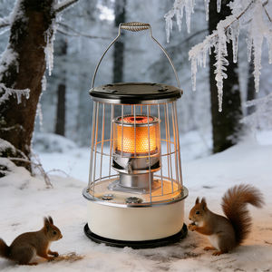 Calefactor Infrarrojo Portátil para Exteriores y Estufa <span class=keywords><strong>de</strong></span> Cocina 2 en 1, Calefactor <span class=keywords><strong>de</strong></span> <span class=keywords><strong>Queroseno</strong></span> <span class=keywords><strong>de</strong></span> 6L con Chimenea <span class=keywords><strong>de</strong></span> Metal e Iluminación - Product Image 2