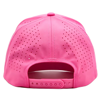 Gorra Deportiva de 5 Paneles con Diseño Personalizado y Corte Láser, Gorra de Béisbol de Poliéster con Logotipo Bordado en 3D y Parche OEM