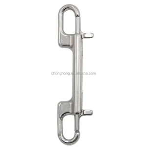 स्कूबा डाइविंग एक्सेसरीज़ सिंगल ऑक आंख स्नैप हुक डबल अंत 304/316 स्टेनलेस स्टील ठंडे पानी स्नैक हुक - Product Image 4