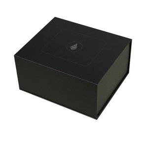 Caja de Regalo Premium Negra al por Mayor con Logotipo Personalizado, Caja de Embalaje Magnética de Cartón Grande de Lujo - Product Image 2