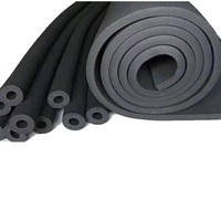 Feuille de caoutchouc mousse insonorisée 10mm, 10 pièces, prix garanti, en Nitrile, à cellules fermées, papier isolant résistant au feu, en rouleau