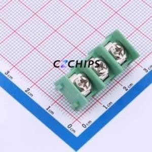 PLPK8500-3P-14 Barrier Terminal Block Through hole Component (THT),P=8.5mm Connector 1x3P 3P 1 3 - Product Image 1