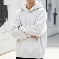 Sweat-shirts OEM, pull-over streetwear gothique, sweat à capuche rétro ample pour homme