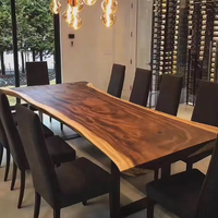 XY Best noyer sud-américain en bois massif grande planche table à thé thé noyer noir pluie bois 1.8 table bar bureau