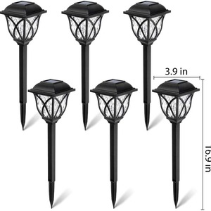 Luces Solares para Jardín LY, Impermeables, LED para Exteriores, Estacas para Césped y Caminos - Product Image 3