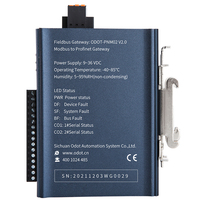 Convertidor de protocolo de MODBUS-RTU, gateway ODOT-PNM02 V2.0/V2.1