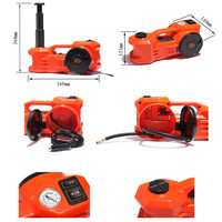 Kit de cric électrique 5T avec compresseur d'air multifonctionnel DC12V, cric hydraulique en acier pour BMW, capacité élevée, en acier
