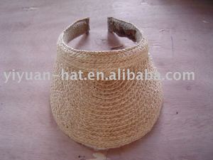 Raffia <strong>Straw</strong> <strong>Visor</strong> - Product Image 2