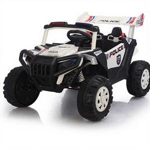 Vente flash Jouet pour enfants Véhicule tout-terrain Voiture électrique pour enfants 12V avec télécommande parentale Batterie Voiture de police à monter pour enfants - Product Image 1