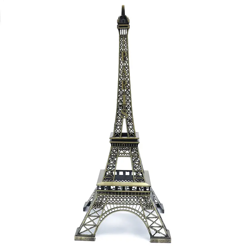 Wholesale Gold Metal Eiffel Tower Model Interior Home Decoration Items