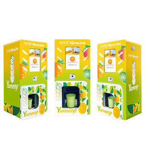 เครื่องทำสมูทตี้เย็นแบบอัตโนมัติสำหรับธุรกิจ  เครื่องทำน้ำแข็งไส  เครื่องทำเครื่องดื่มผลไม้แช่แข็ง  เครื่องขายสมูทตี้แบบหยอดเหรียญ - Product Image 5