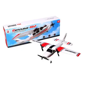 اللعب سيطرة راديو سيسنا طائرة شراعية لعب 2.4G 2CH RC طائرة ثابتة الجناح الطائرة في الهواء الطلق اللعب Drone