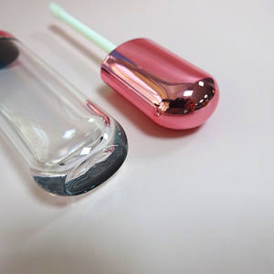 Tubes de brillant à lèvres plats de 5ml, récipient en plastique pour brillant à lèvres avec étiquette privée, vente en gros - Product Image 5
