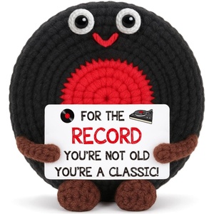 <span class=keywords><strong>Regalo</strong></span> de <span class=keywords><strong>Cumpleaños</strong></span> Hecho a Mano con Vinilo de Ganchillo para Hombre, Novio, Amante de la Música, <span class=keywords><strong>Regalo</strong></span> para el Día del Padre, Aniversario - Product Image 1