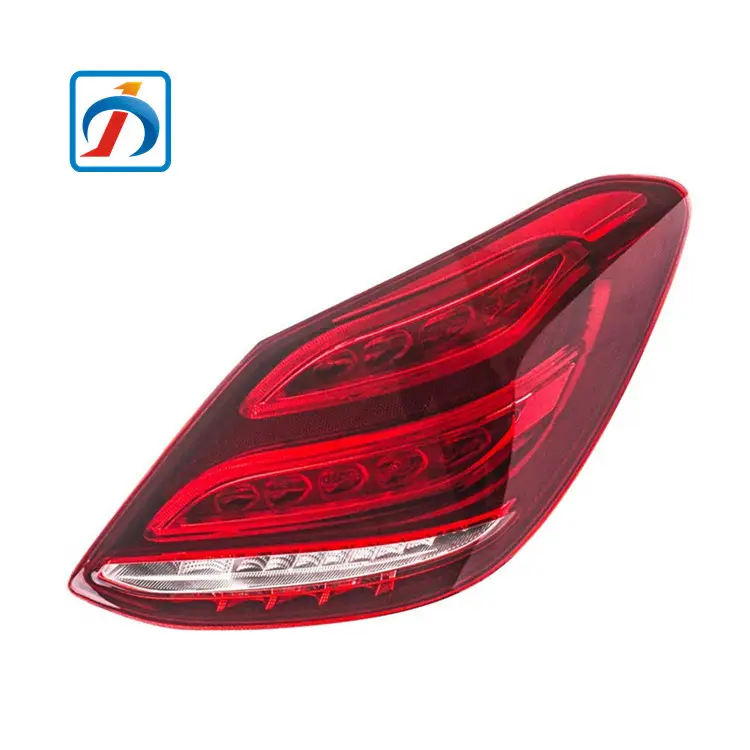 2015 2016 untuk Mercedes kiri merah C180 C260 C200 C300 C Kelas W205 lampu belakang lampu ekor