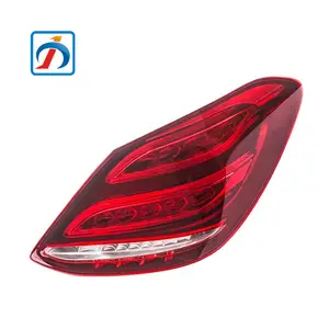 2015 2016 untuk Mercedes kiri merah C180 C260 C200 C300 C Kelas W205 lampu belakang lampu ekor