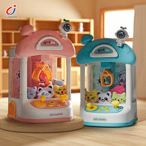 Chengji Máquinas de garras de juguete al por mayor, con temática espacial de animales de dibujos animados, juguetes de bolas giratorias, máquinas de grúa y muñecas musicales para regalos de Navidad - Product Image 3