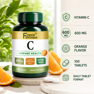 Suplemento de Vitamina C Nutracéutico Shecome, Sabor Naranja, Favorece la Salud del Cabello, la Piel y las Uñas, 100 Tabletas de Vitamina C - Product Image 3