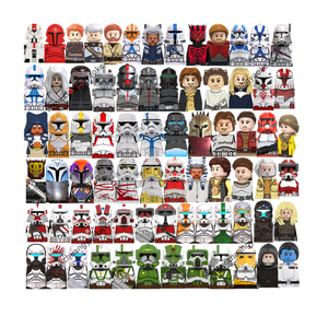 Figura de acción <span class=keywords><strong>Star</strong></span> Space SW Movie Storm Clone <span class=keywords><strong>Trooper</strong></span> Commander Mandalorian <span class=keywords><strong>Wars</strong></span>, mini bloques de construcción, juguetes - Product Image 1
