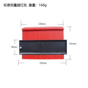 Multi-Functional <b>Woodworking</b> <b>Tool</b> Plastic Contour Measuring Arc Gauge & Profile Ruler Irregular Contour Gauge - Product Image 3