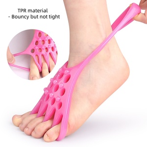 Enderezador de dedos de martillo Flexible, Corrector de relajación muscular para Yoga, dispositivo de estiramiento, Correa masajeadora de pies para herramientas cosméticas - Product Image 3