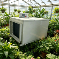 Nouveau déshumidificateur d'air commercial à conduit numérique intelligent électrique 150L à haute efficacité monté au plafond