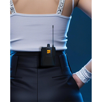 Système de monitoring intra-auriculaire sans fil avec commutateur stéréo/mono, entrées/sorties XLR/RCA, portable pour utilisation sur scène et avec microphone de conférence