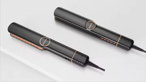 Plancha de pelo 2 en 1 Ionic 360 Air Flow, peine eléctrico de aire seco o húmedo, plancha plana húmeda/seca - Product Image 3