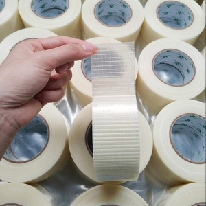 <span class=keywords><strong>Filament</strong></span> Băng <span class=keywords><strong>Jumbo</strong></span> CuộN rõ ràng <span class=keywords><strong>Filament</strong></span> băng dính 0.13mm 25mm Dây đeo sợi thủy tinh <span class=keywords><strong>Filament</strong></span> Băng - Product Image 6