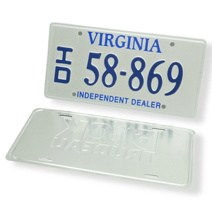 Plaques d'immatriculation de voiture automatique personnalisées plaque d'immatriculation de <span class=keywords><strong>moto</strong></span> en aluminium gaufrage Floride USA - Product Image 2