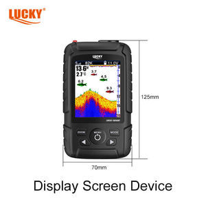 Détecteur de poissons Lucky Ice Fishing avec sonar filaire à écran couleur, profondeur 0,6-73 m, pour utilisation en extérieur - Product Image 5