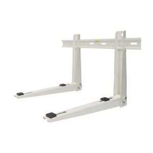 Soporte de Montaje Plegable de Acero Galvanizado de Alta Resistencia para Unidades de Condensación de Aire Acondicionado, para Pared, Techo o Suelo - Product Image 1