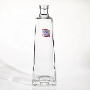 Factory Outlet Custom-Tailored 700ml Brandy Glass Bottle With ISO