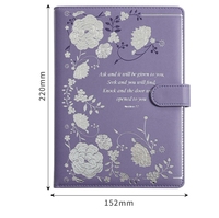 Carnet à fermeture magnétique en PU - Cadeau pour l'école et le bureau - Carnet rétro pour réunions d'affaires - Best-seller transfrontalier