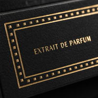 Boîte cadeau de luxe personnalisée vert foncé rigide pour parfum, emballage en carton rigide pour flacons de parfum