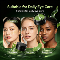 Plester Mata Laris Manis Menghilangkan Lingkaran Hitam Masker Mata Kolagen Alami Gel Pad Hidrogel Herbal Plester Bawah Mata